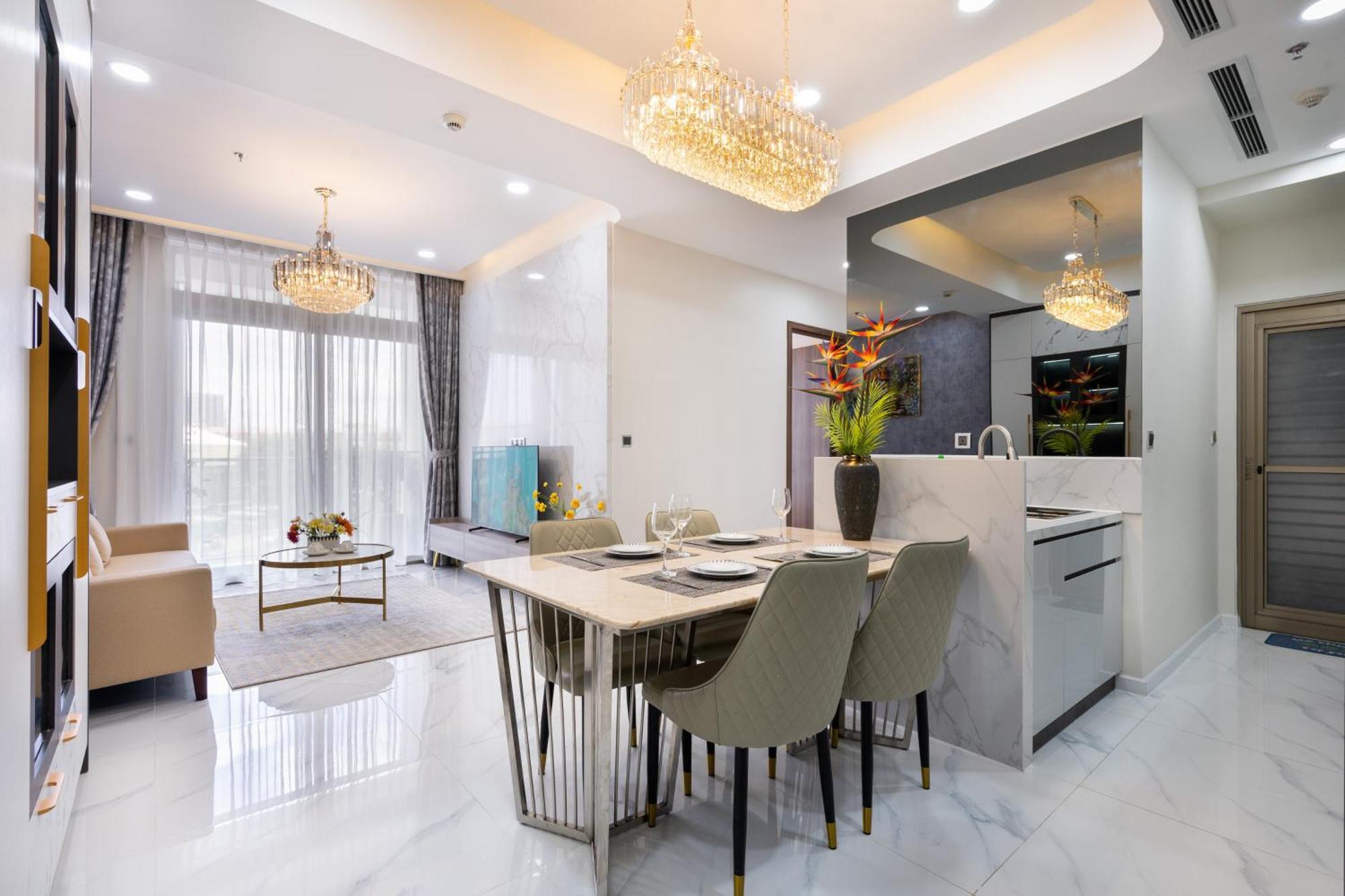 The Peak Midtown Twobedroom With Balcony Хошимин Экстерьер фото