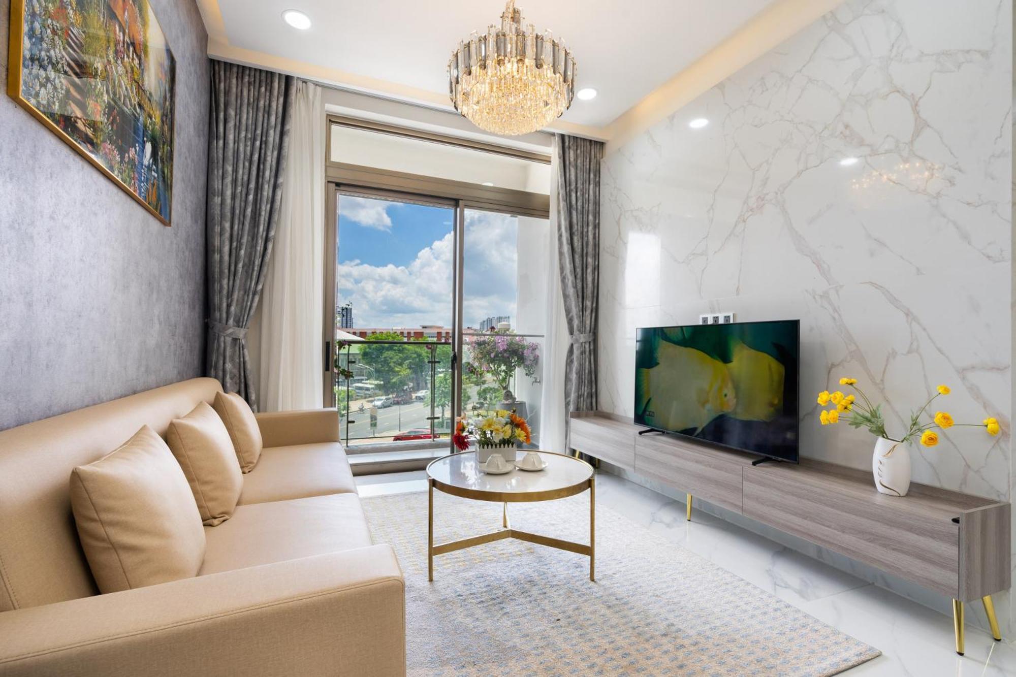 The Peak Midtown Twobedroom With Balcony Хошимин Экстерьер фото